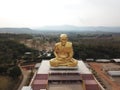 Glod buddha,the largest in the world at Nakhon Ratchasima,Thailand