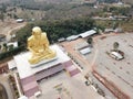 Glod buddha,the largest in the world at Nakhon Ratchasima,Thailand