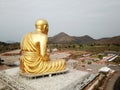 Glod buddha,the largest in the world at Nakhon Ratchasima,Thailand