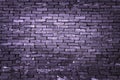 Gloomy background, black brick wall Royalty Free Stock Photo