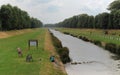 Gloomy Day On Nisava River In Pirot Town, Serbia Royalty Free Stock Photo