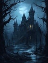 The Gloomy Halls of the Vampire\'s Old House