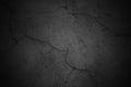 Gloomy wall background, black texture cement surface Royalty Free Stock Photo