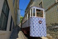 Gloria Funicular in Lisbon, Portugal Royalty Free Stock Photo
