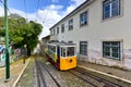 Gloria Funicular - Lisbon, Portugal Royalty Free Stock Photo