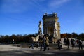 Gloriette of castle in vienna side