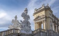 The Gloriette in Great Parterre garden of Schoenbrunn Palace in Vienna, Austria