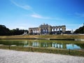 Gloriette in the Schonbrunn Palace Garden, Vienna, Austria Royalty Free Stock Photo