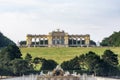 Gloriette and schonbrunn palace gardens Royalty Free Stock Photo