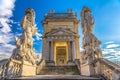 Gloriette structure in Schonbrunn Palace in Vienna Royalty Free Stock Photo