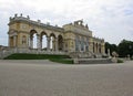 Gloriette structure in Schonbrunn Palace in Vienna, Austria Royalty Free Stock Photo