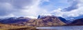 View of the Ben Nevis Range at Fort William in the Highlands of Scotland