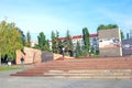 Glory Square in Samara, Russia. War memorial.