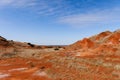 Gloss Mountain Stat Park Royalty Free Stock Photo