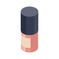 Gloss Vial Isometric Composition