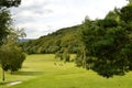 Glossop golf course in Derbyshire Royalty Free Stock Photo
