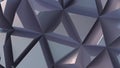 Glossy background from extruded triangles