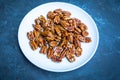 Glossy Candied Pecans Royalty Free Stock Photo