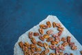 Glossy Candied Pecans Royalty Free Stock Photo