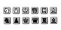 Glossy Chess icons