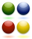 Glossy colored icons