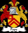 Glossy glass coat of arms of Pope Coat of Arms