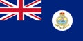 Glossy glass Flag of the Bahamas 1904-1923