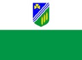Glossy glass flag of Jogevamaa lipp