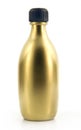 Glossy gold bottle