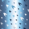 Glossy houndstooth pattern. Seamless vector background