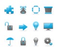 Glossy icon set