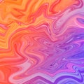 Glossy liquid abstract background. Marbling, acylic paint texture Royalty Free Stock Photo