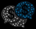 Glossy Mesh Network Financial Webinar with Light Spots