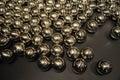 Glossy Metal Ball Royalty Free Stock Photo