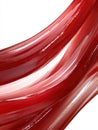Glossy red liquid texture background. Royalty Free Stock Photo