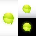 Glossy sphere icon