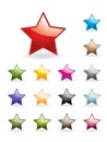 Glossy stars collection