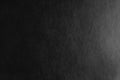 Glossy structure black genuine leather with gradient lighting effect, leatharette texture Royalty Free Stock Photo