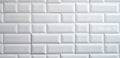 glossy white ceramic tile square texture wall background