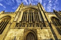 Gloucester Cathedral, formally the Cathedral Church of St Peter and the Holy and Indivisible Trinity in Gloucester, Gloucestershir Royalty Free Stock Photo