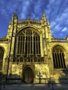 Gloucester Cathedral, formally the Cathedral Church of St Peter and the Holy and Indivisible Trinity in Gloucester, Gloucestershir Royalty Free Stock Photo