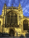 Gloucester Cathedral, formally the Cathedral Church of St Peter and the Holy and Indivisible Trinity in Gloucester, Gloucestershir Royalty Free Stock Photo