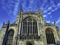 Gloucester Cathedral, formally the Cathedral Church of St Peter and the Holy and Indivisible Trinity in Gloucester, Gloucestershir Royalty Free Stock Photo