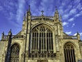Gloucester Cathedral, formally the Cathedral Church of St Peter and the Holy and Indivisible Trinity in Gloucester, Gloucestershir Royalty Free Stock Photo