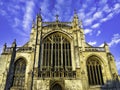 Gloucester Cathedral, formally the Cathedral Church of St Peter and the Holy and Indivisible Trinity in Gloucester, Gloucestershir Royalty Free Stock Photo