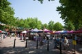 Gloucester Green Market in Oxford, Oxfordshire, UK