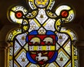 Stained Glass Window at Gloucester Cathedral, UK