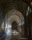 The Cloisters in Gloucester Cathedral in the UK