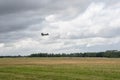 GLOUCESTERSHIRE, ENGLAND - 15 July 2023: Bell Boeing V-22 Osprey at RIAT