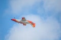 GLOUCESTERSHIRE, ENGLAND - 15 July 2023: CASA C-101 Aviojet putting on a display at at RIAT 2023